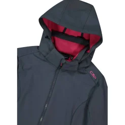 Zip Hood Damen Softshelljacke