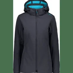 Zip Hood Damen Softshelljacke