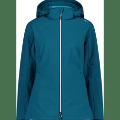 Zip Hood Damen Softshelljacke