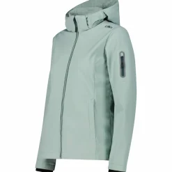 Zip Hood Damen Softshelljacke