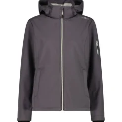 Zip Hood Damen Softshelljacke