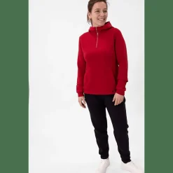 Zip Pro Casual Damen Kapuzensweater