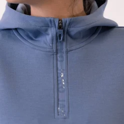 Zip Pro Casual Damen Kapuzensweater
