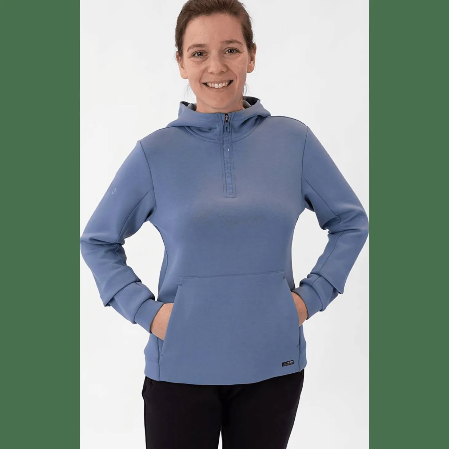 Zip Pro Casual Damen Kapuzensweater