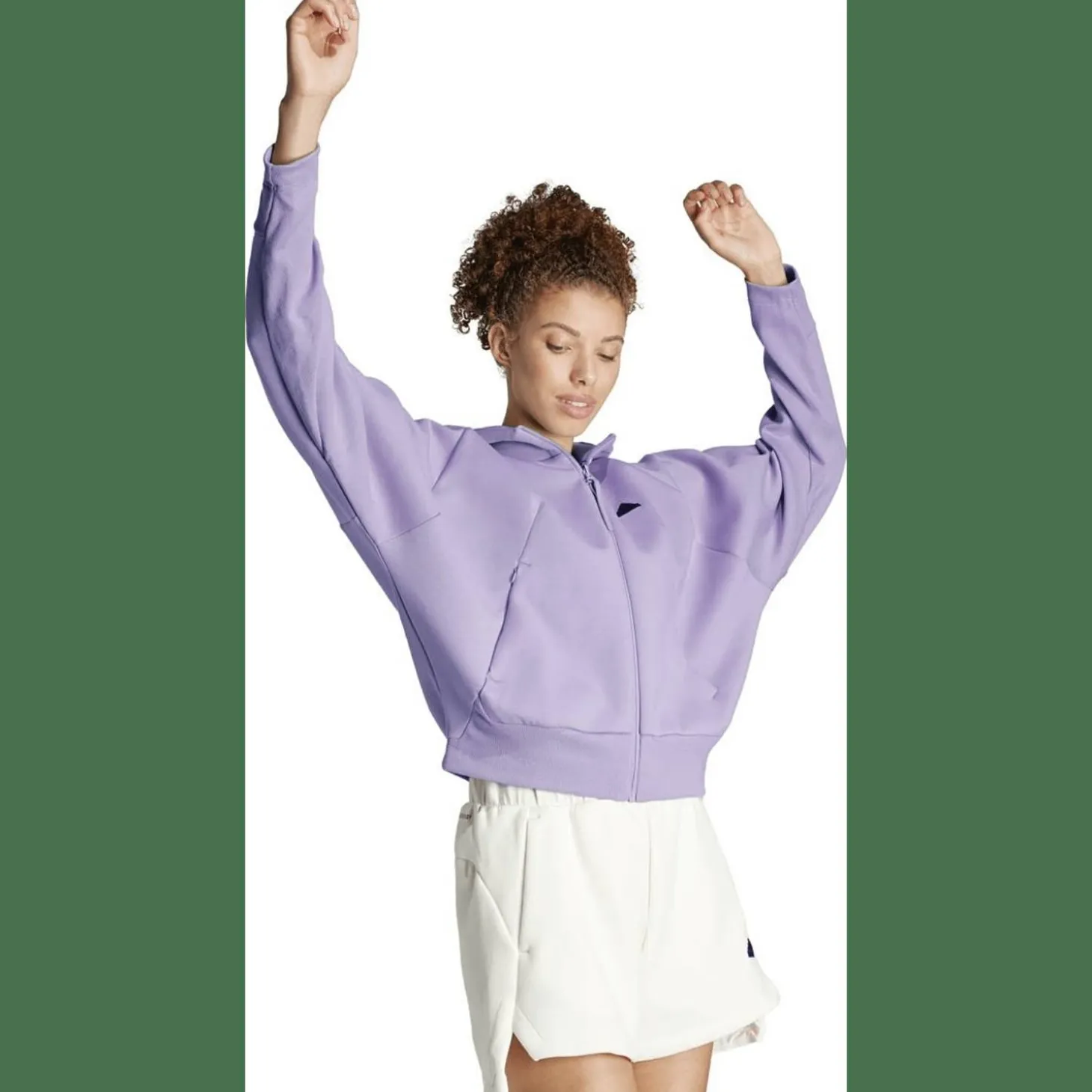 Z.n.e. Zip-Hoodie Damen Kapuzensweater